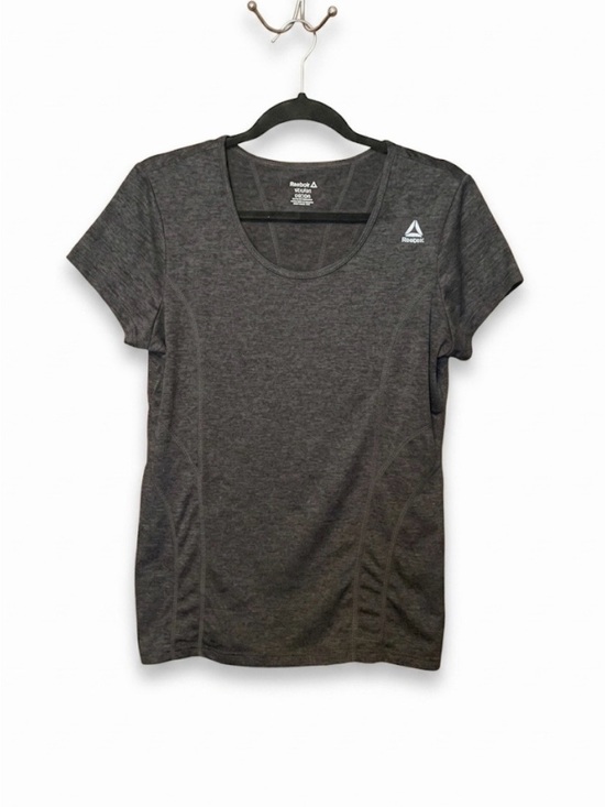 Reebok Tops - Reebok Dark Gray Short Sleeve Athletic Tee - Medium